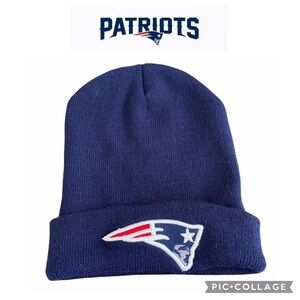 NFL New England PATRIOTS blue beanie